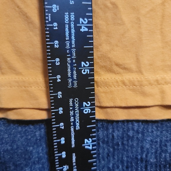 Guess Mens Yellow Short Sleeve Crew Neck Pullover T-Shirt Size Large - Picture 4 of 11